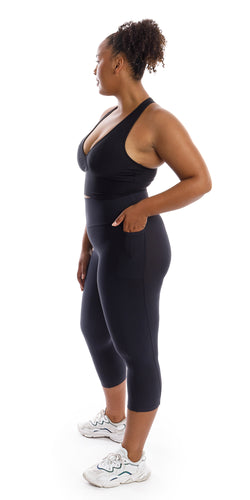 Midnight Body Luxe Scrunch Bum LeggingsXL