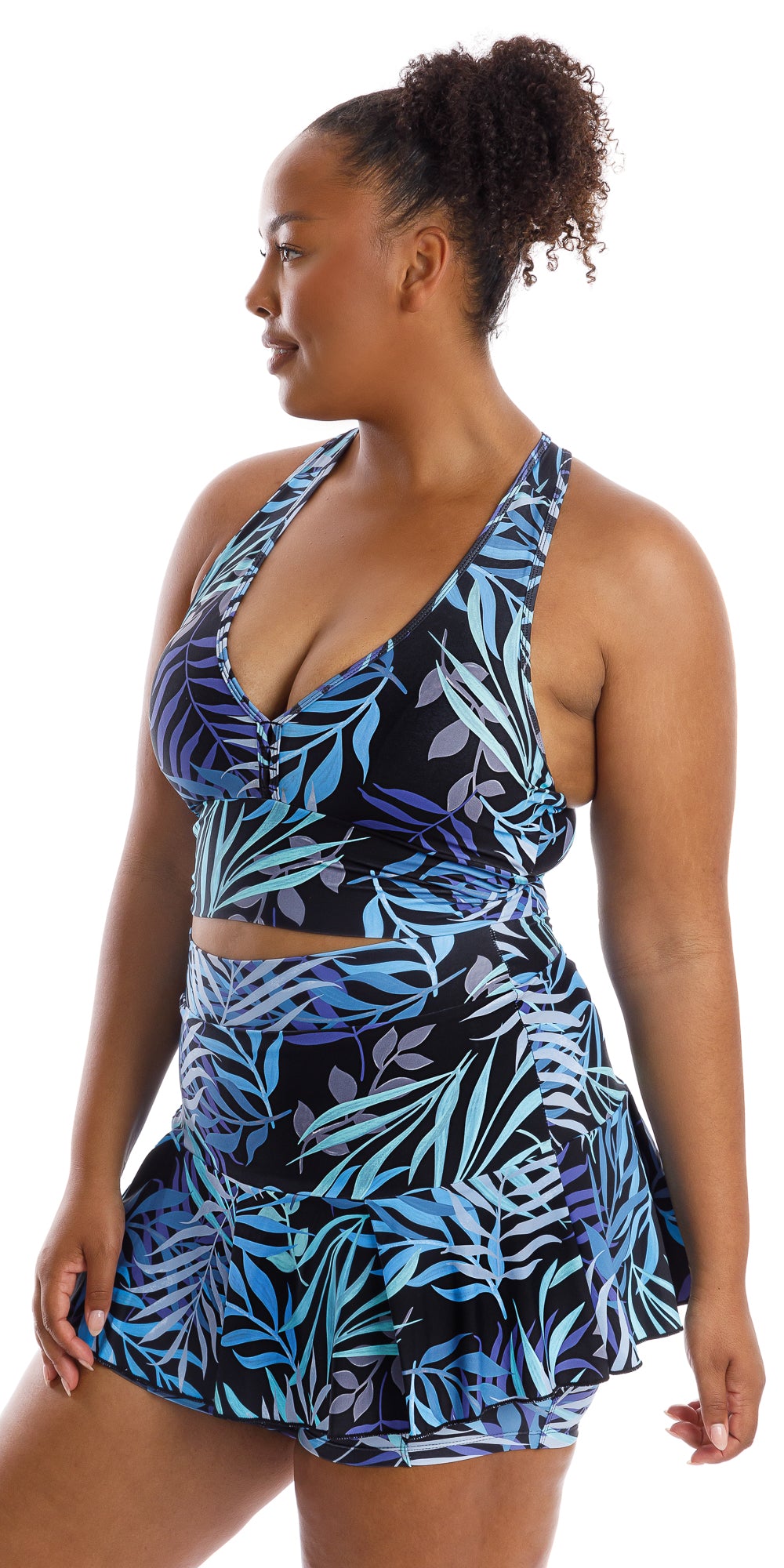Tropical Palm Skort with Pockets – Carra Lee Active
