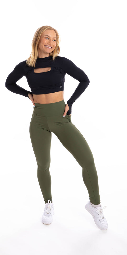 Midnight Body Luxe Ultra High Waist Leggings with Pockets – Carra