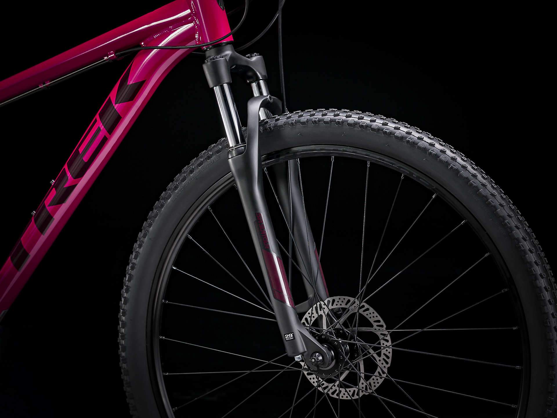 trek pink mountain bike