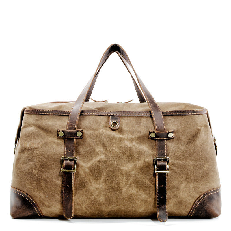 Waxed Canvas Weekender Bag – Bulox Leather