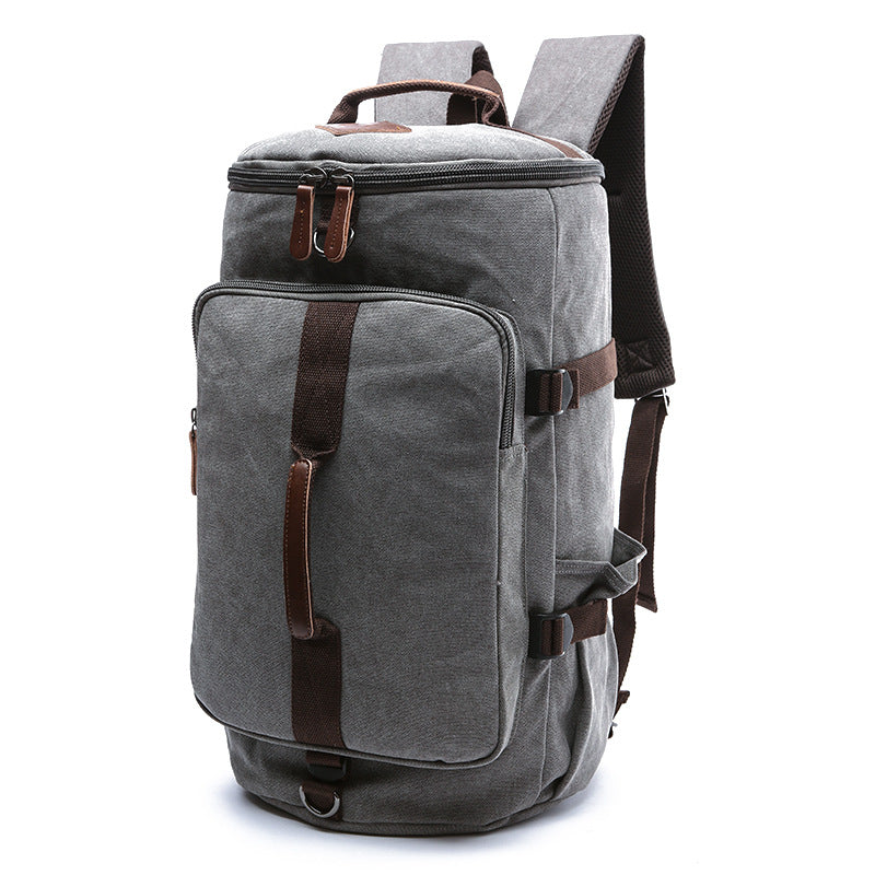 Canvas with Leather Backpack Duffle Canva – Unihandmade