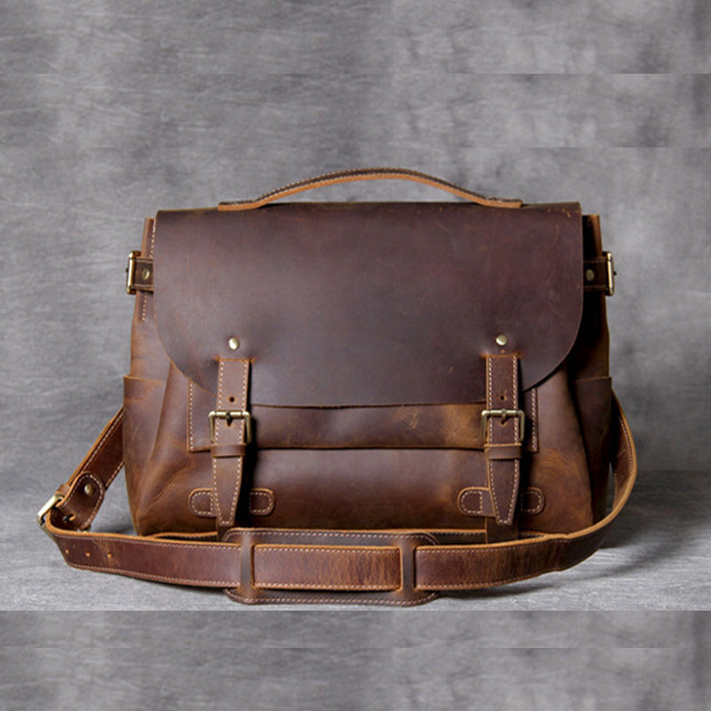 vintage leather messenger bags