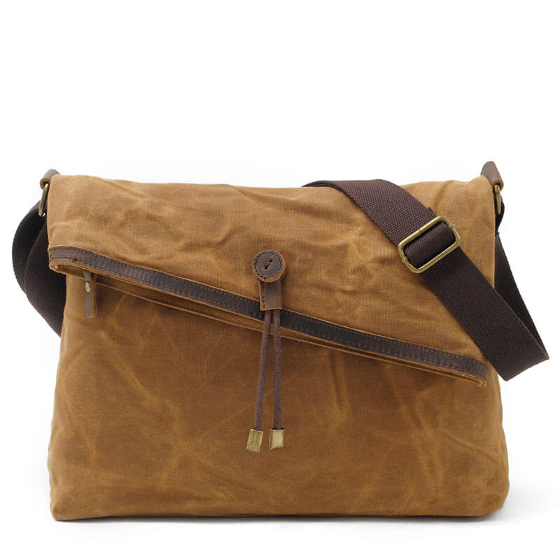 waterproof canvas messenger bag