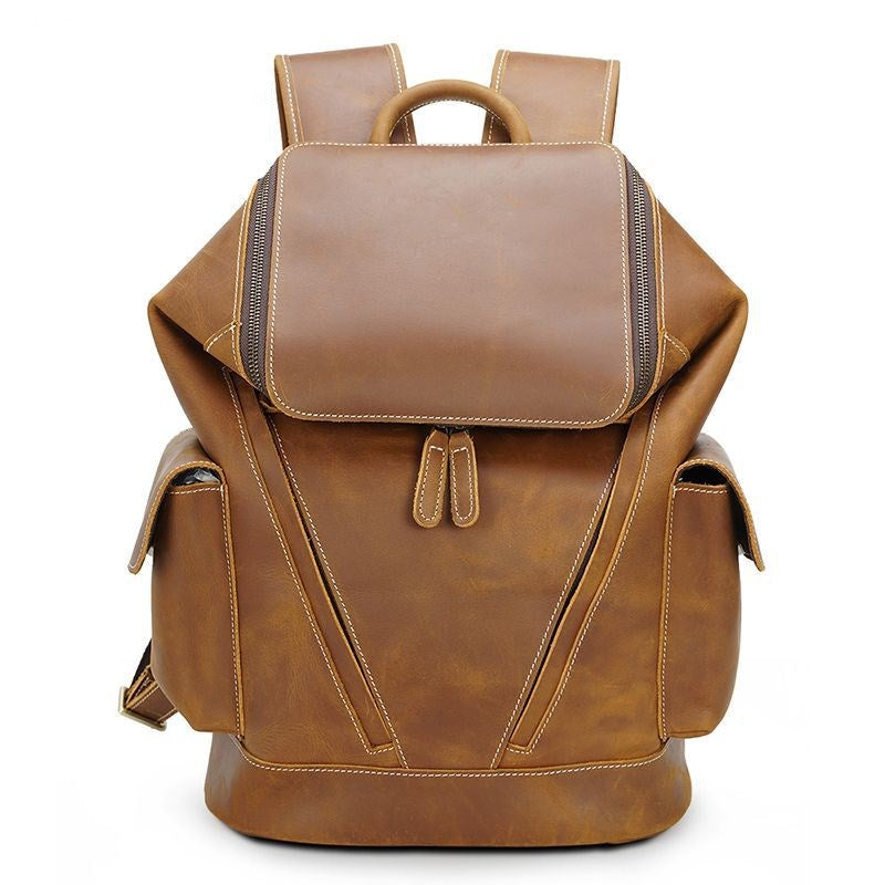 24HOURS – Leather backpack – crafted by hand