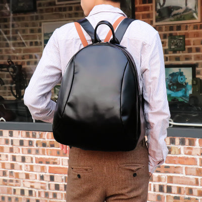 Full Grain Leather Backpack Vintage Backpack Travel Backpacks – Unihandmade