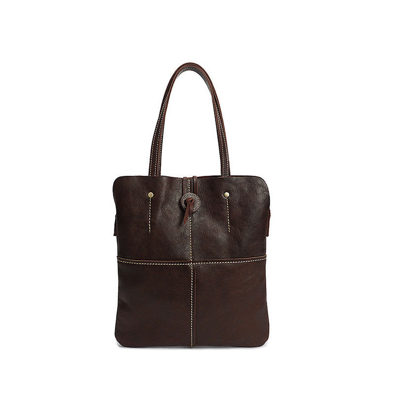 Handmade Full Grain Women Leather Handbag Large Tote Bag YD8071 ...