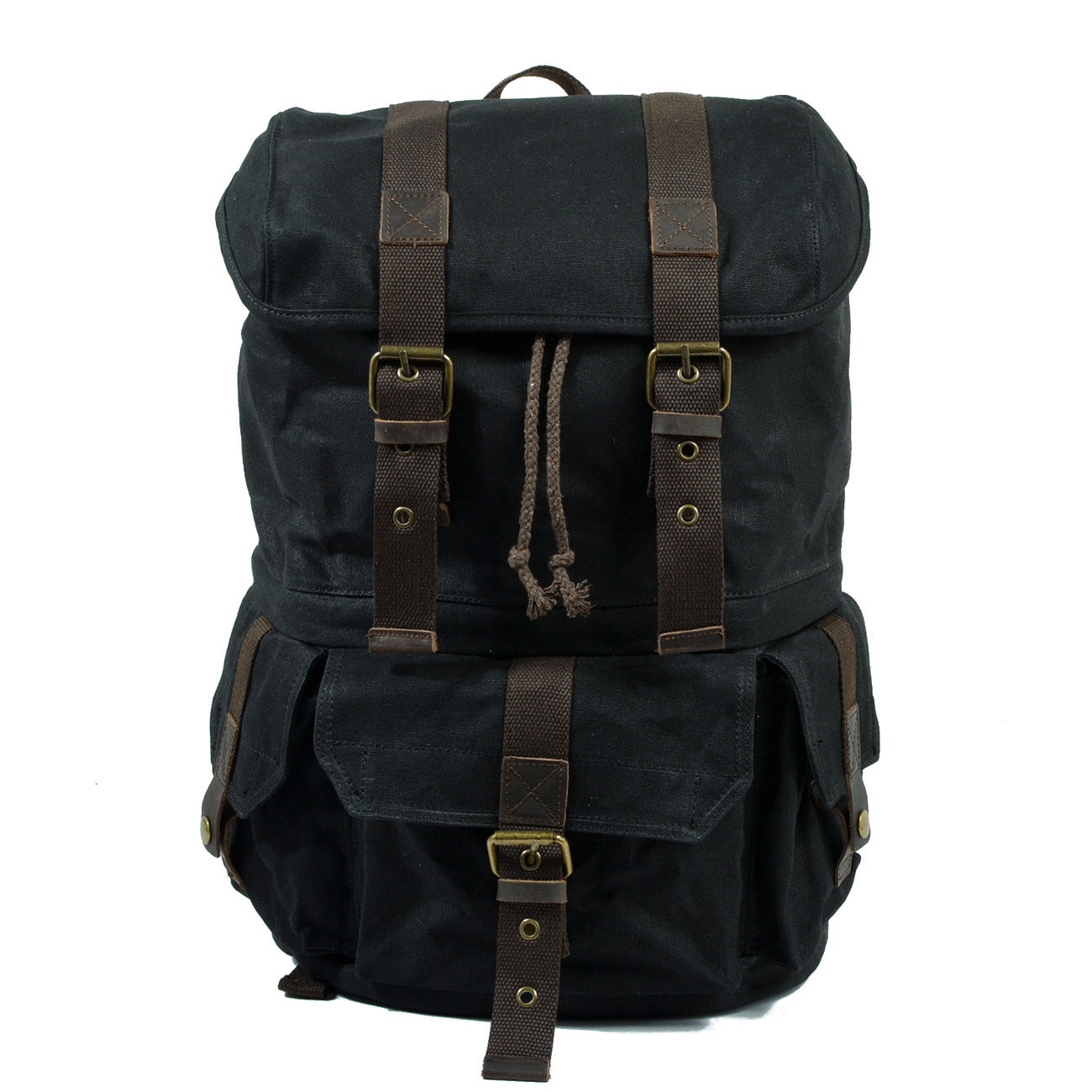 Travel Backpack Handmade Canvas Backpack Waterproof Rucksacks CF56 – Unihandmade