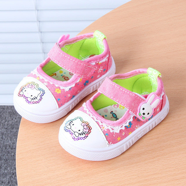 baby girl canvas shoes