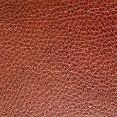 échantillon de cuir marron moyen 2,5 mm