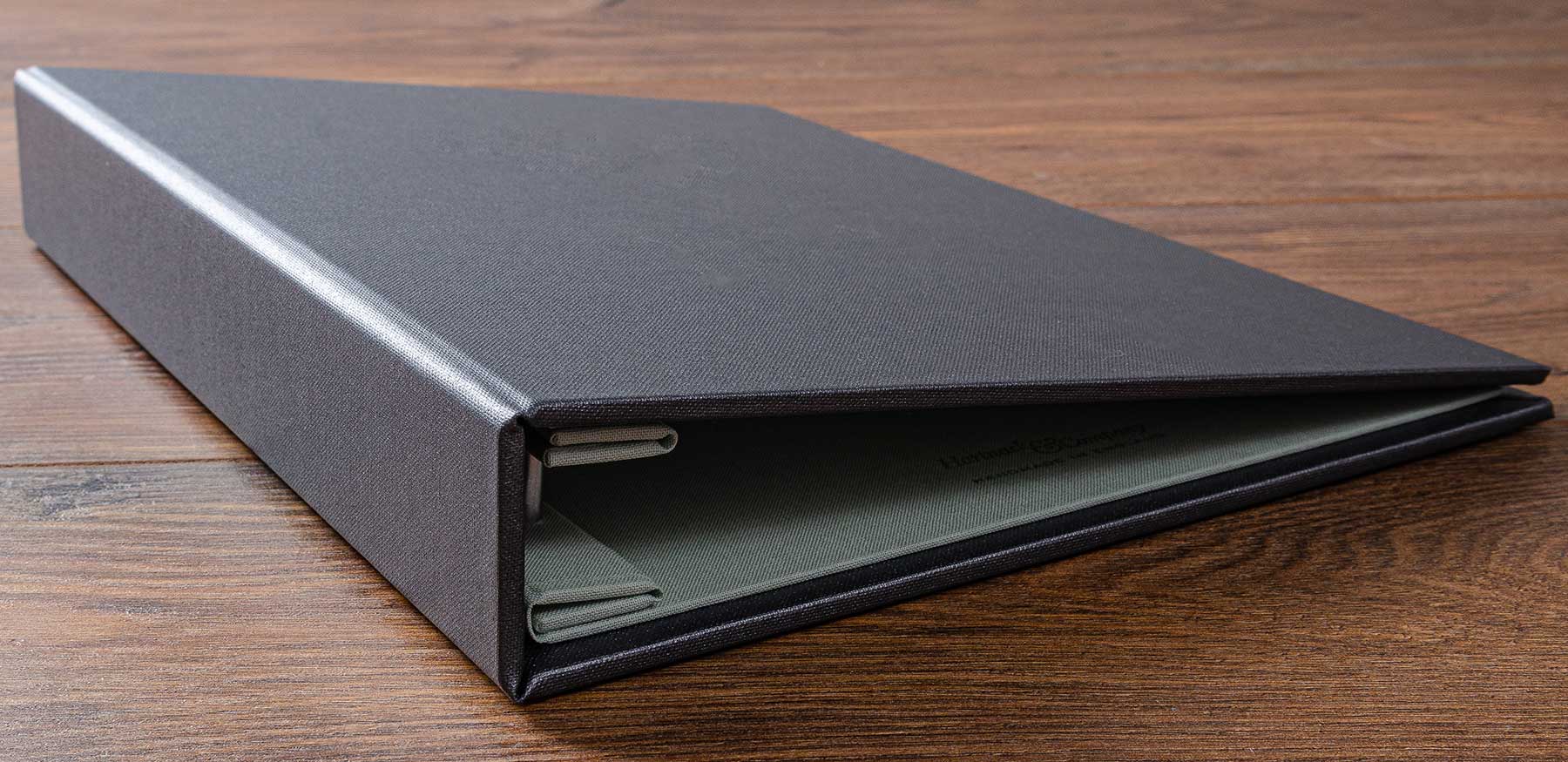 11X17 Binder Discount: 11x17 Turned Edge Screw Post Portfolio (Grey)