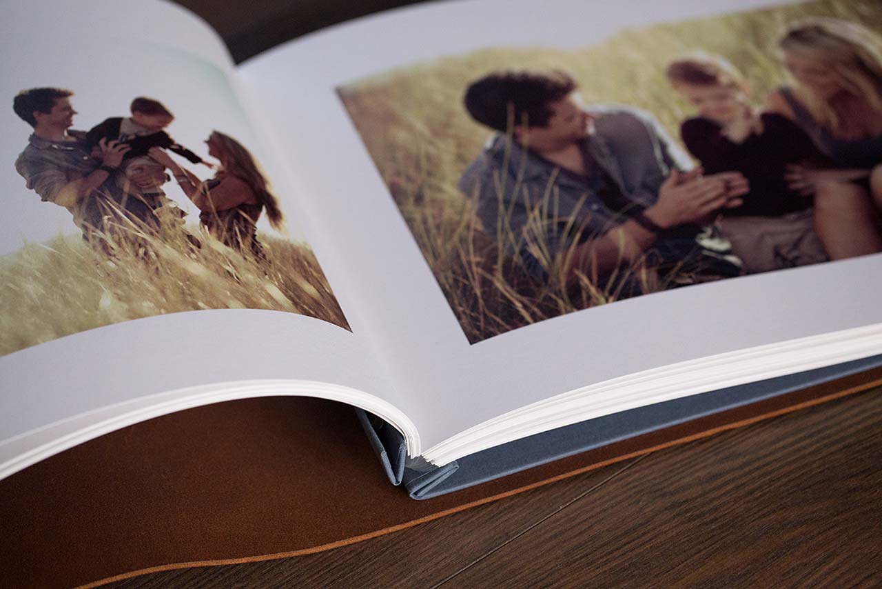 bound images in photographers screw post portfolio book