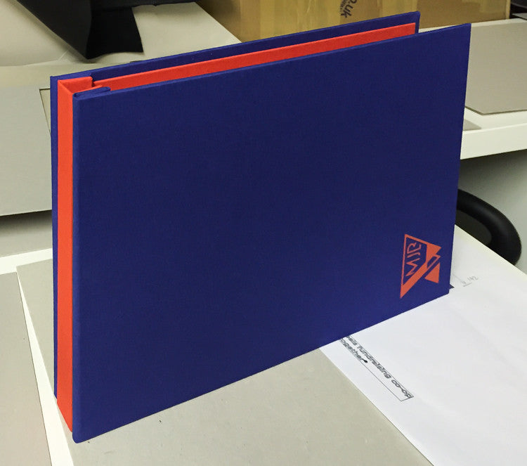 New York Graphic Designers 8.5x11 Presentation Portfolio Book