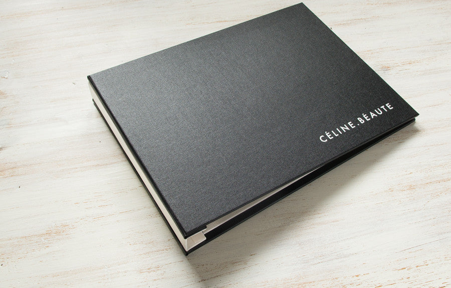 Custom Landscape Presentation Binder in Black