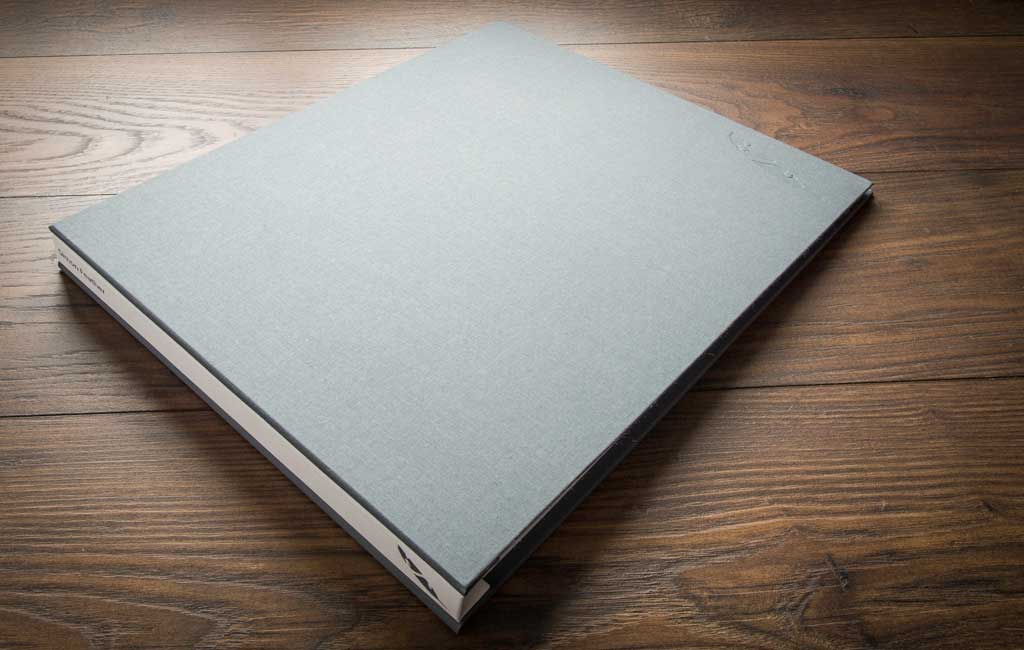 hand made architects portfolio book 