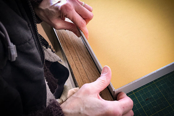 slipcase being handmade