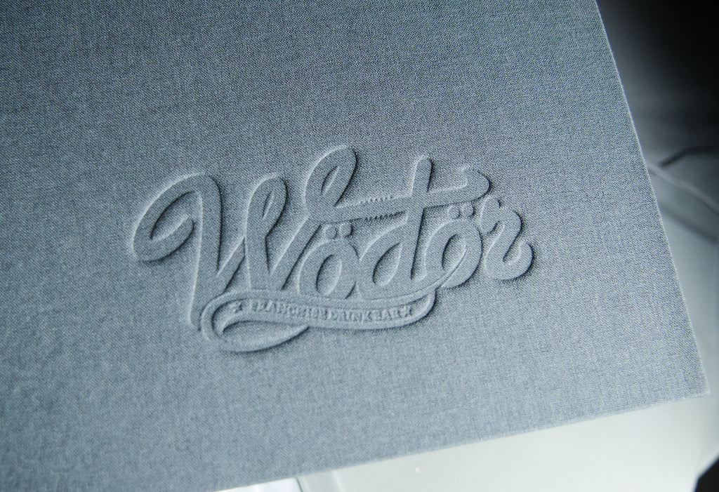 Embossing Image on H&Co presentation binder