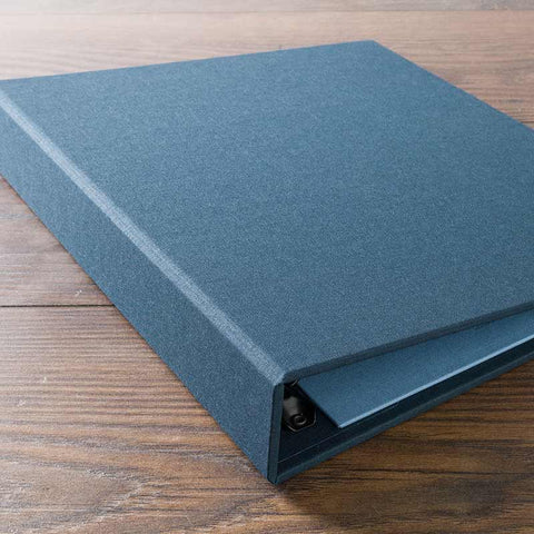 fabric covered ring binder