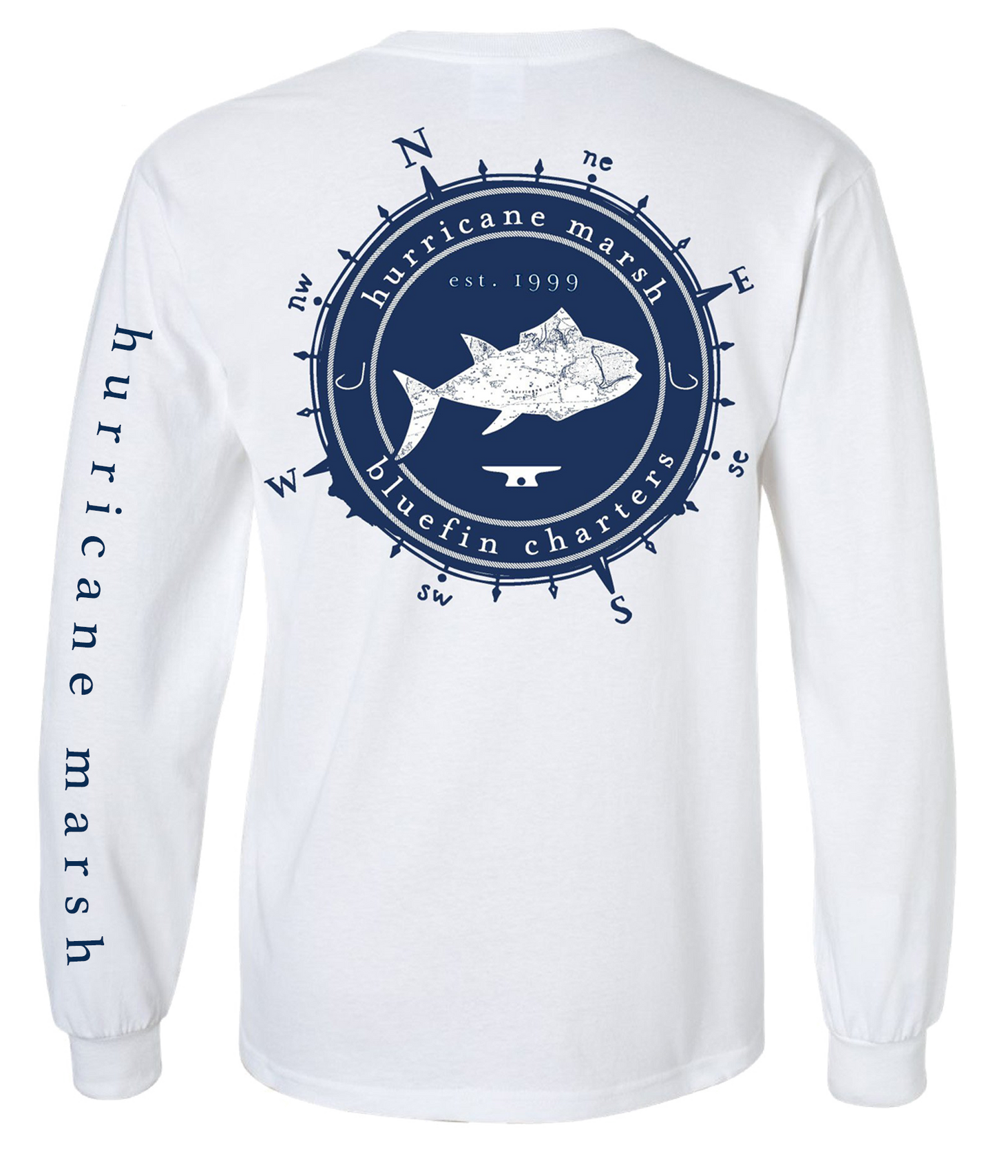 Bluefin Charters Performance Fishing Shirt – Hurricane Marsh Outfitters