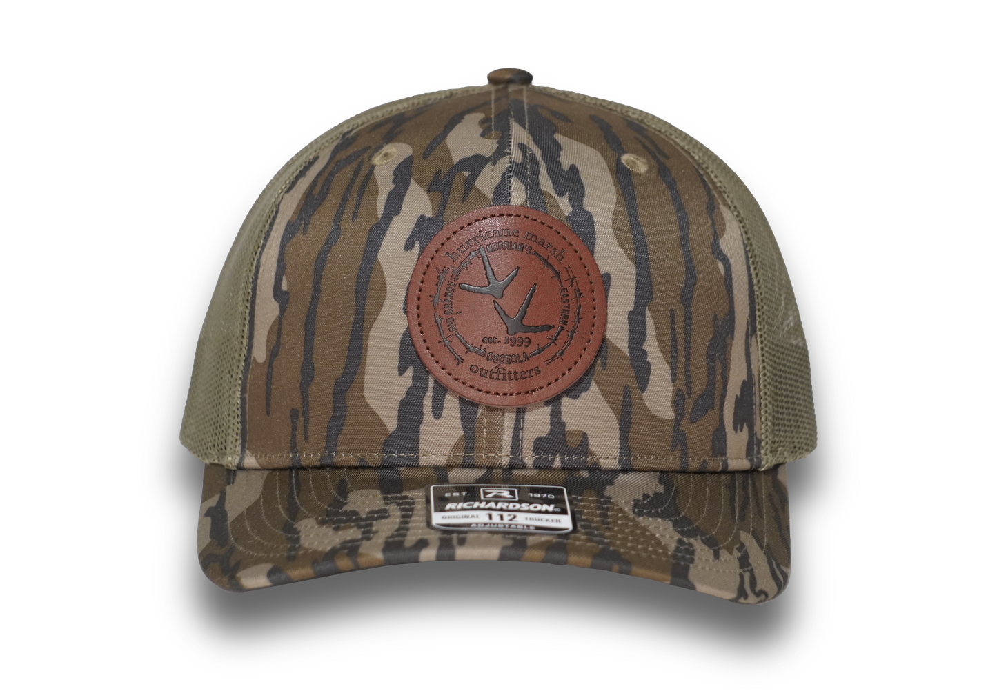 Remember When Leather Turkey Patch Hats