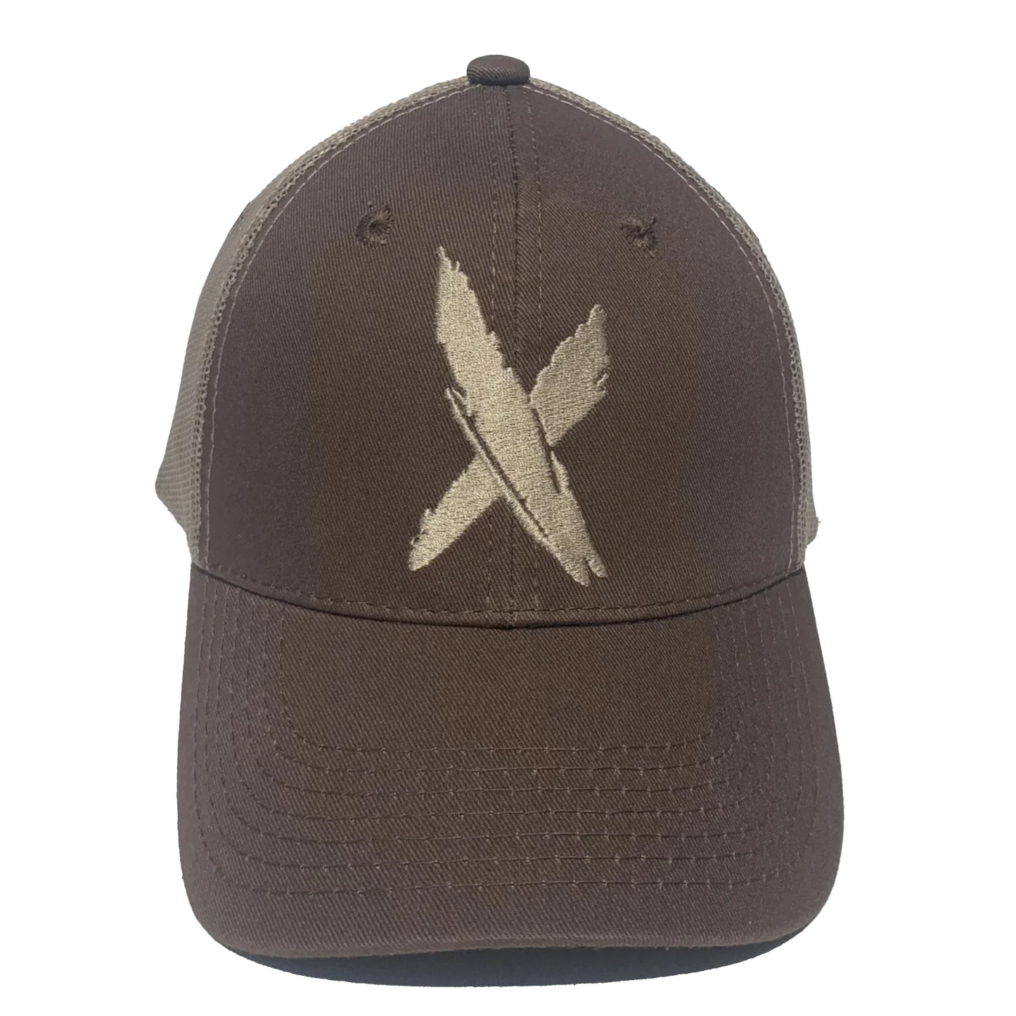 Honker Trucker Hat Grey/White – Hurricane Marsh Outfitters