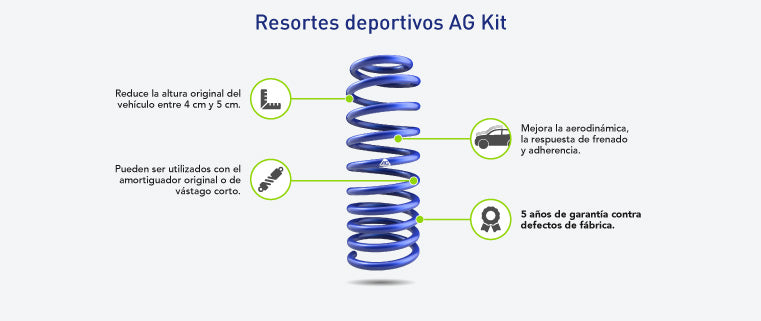 Resortes deportivos AG Kit