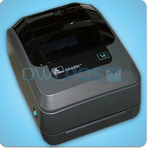 Zebra Gx420t Thermal Transfer Barcode Shipping Label Printer Refurb Owl Pos 6985