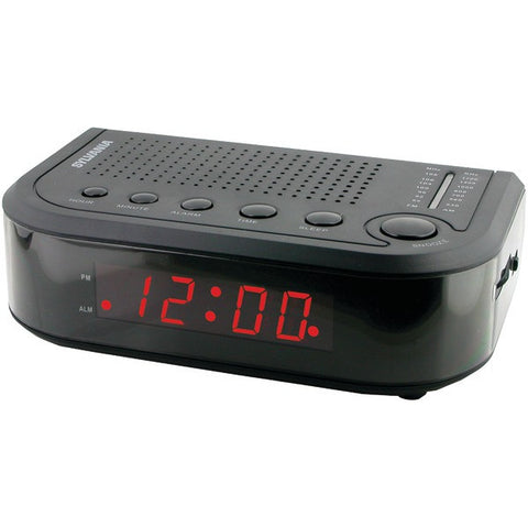 Sylvania Scr1388 Led Display Digital Am Fm Alarm Clock Radio With