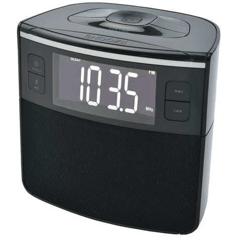 Sylvania Bluetooth Clock Radio With Auto Set Dual Alarm Clock