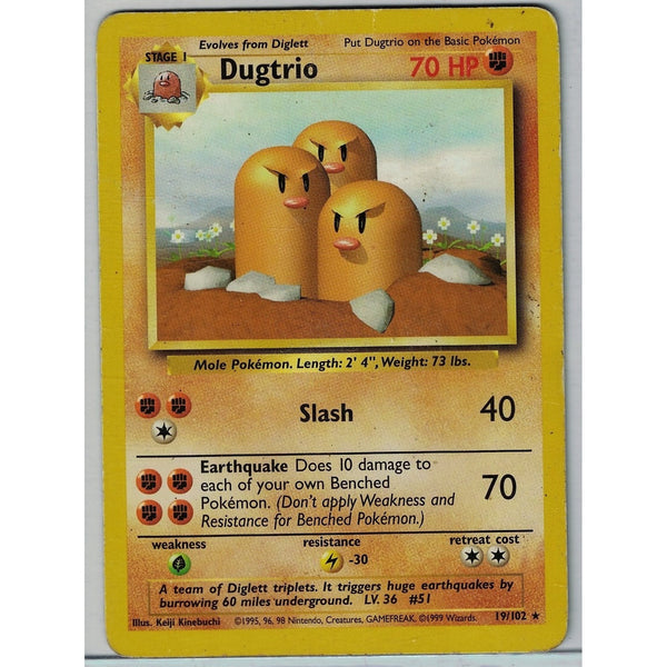 dugtrio underground