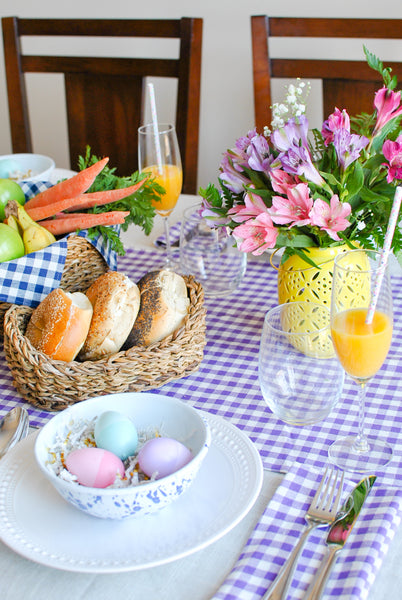 Easter Table Decoration for Small Spaces