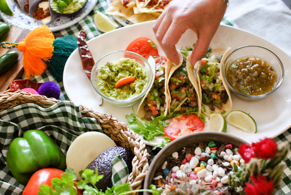 Taco Bar Fiesta for the busy girl