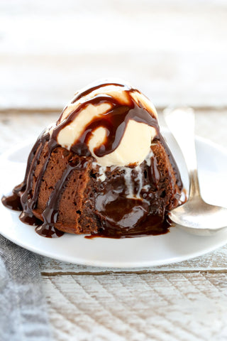 Molten Chocolate Lava Cake for Two