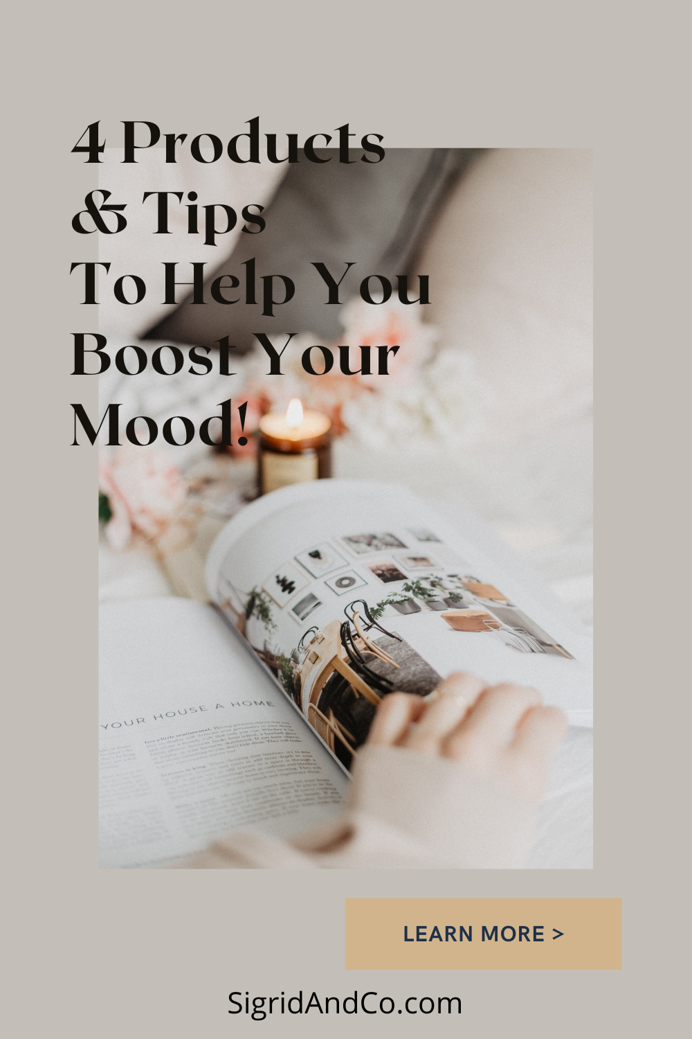 Wellness at Home: 4 Products and Tips to Boost Your Mood