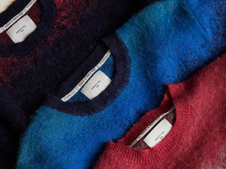 Men's Knitwear | Jumpers, Cardigans & Sweaters | Percival & Percival ...