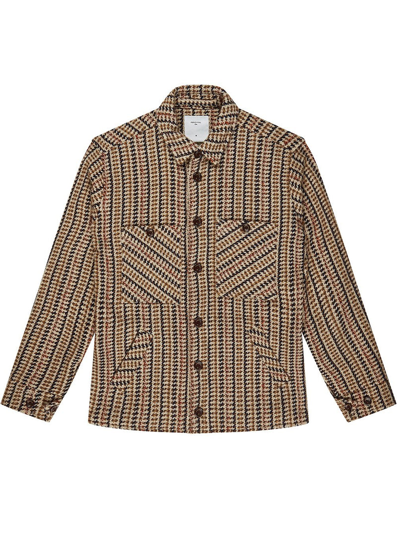 Flannel Workshirt | Hazel Mini Hound & Percival Menswear