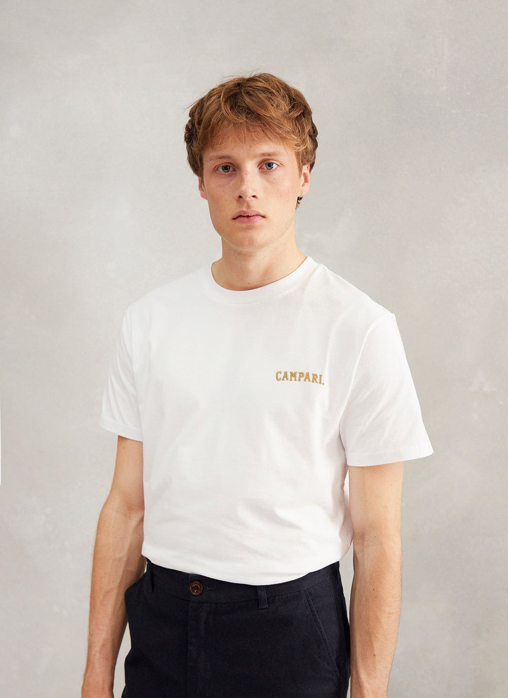 Campari T Shirt | CAMPARI x Percival | White & Percival Menswear