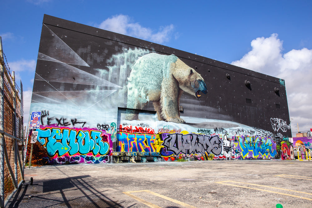 Sonny Nanuk Mural in Wynwood 