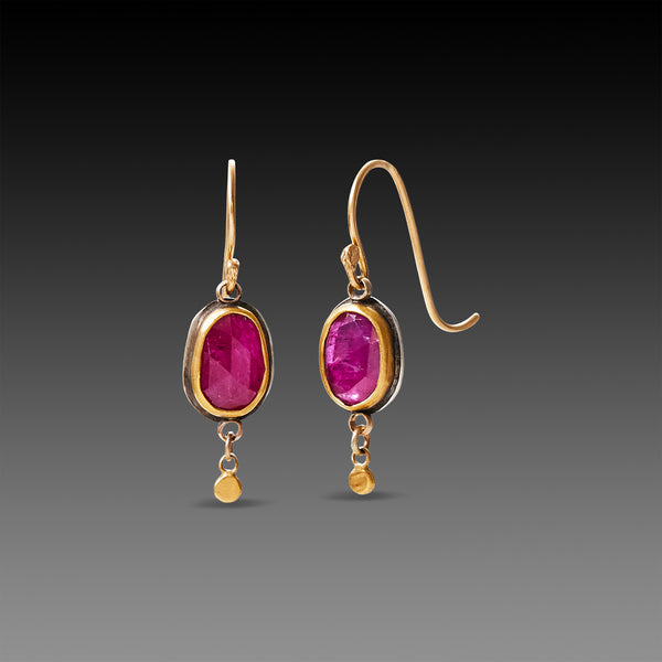 Ruby Drop Earrings – Ananda Khalsa