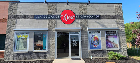 Rumor Skateboards and Snowboards Edmonton Shop Front