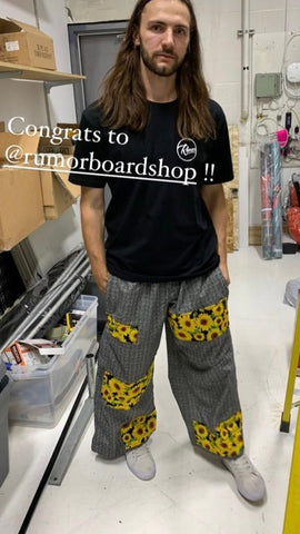 Matt with his amazing pants