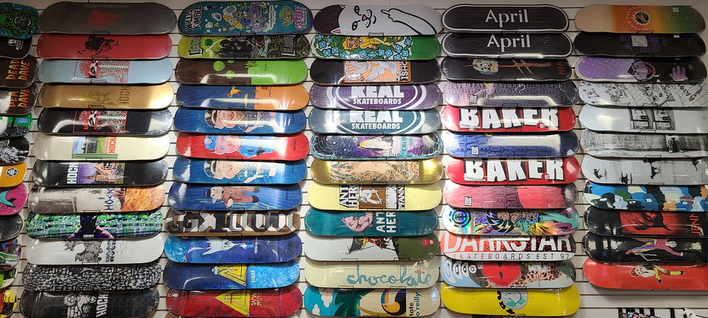 Rumor Skateboard Deck Wall - April 2021