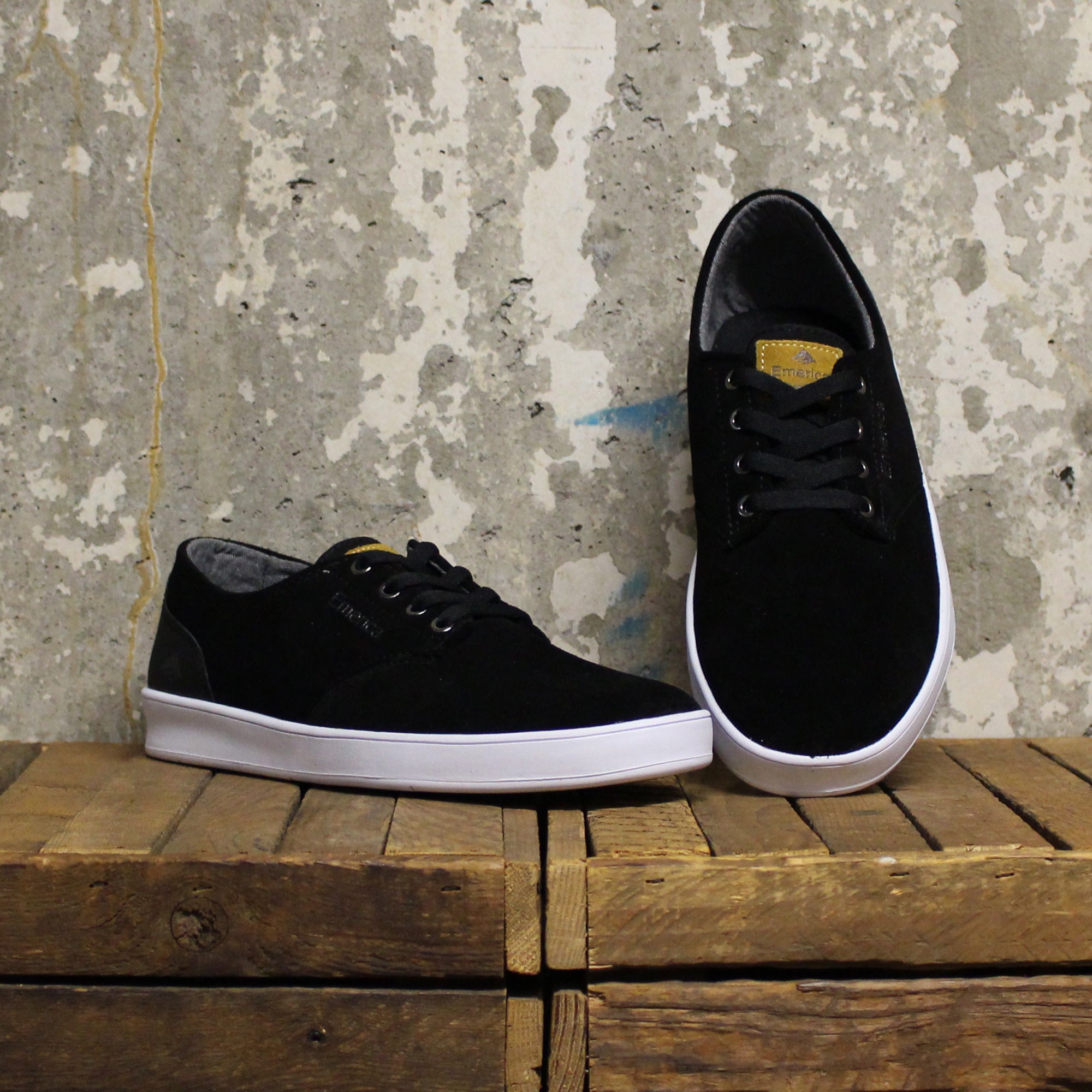 EMERICA ROMERO LACED BLACK/WHITE 