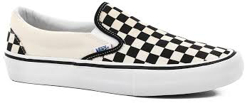 vans slip on checkerboard dba