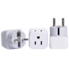 Europe (Schuko) Travel Adapter - Type E/F - Ultra Compact (CT-9, 3 Pack)