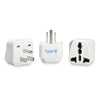 USA, Canada Travel Adapter - Type B - 3 Pack (GP-5)