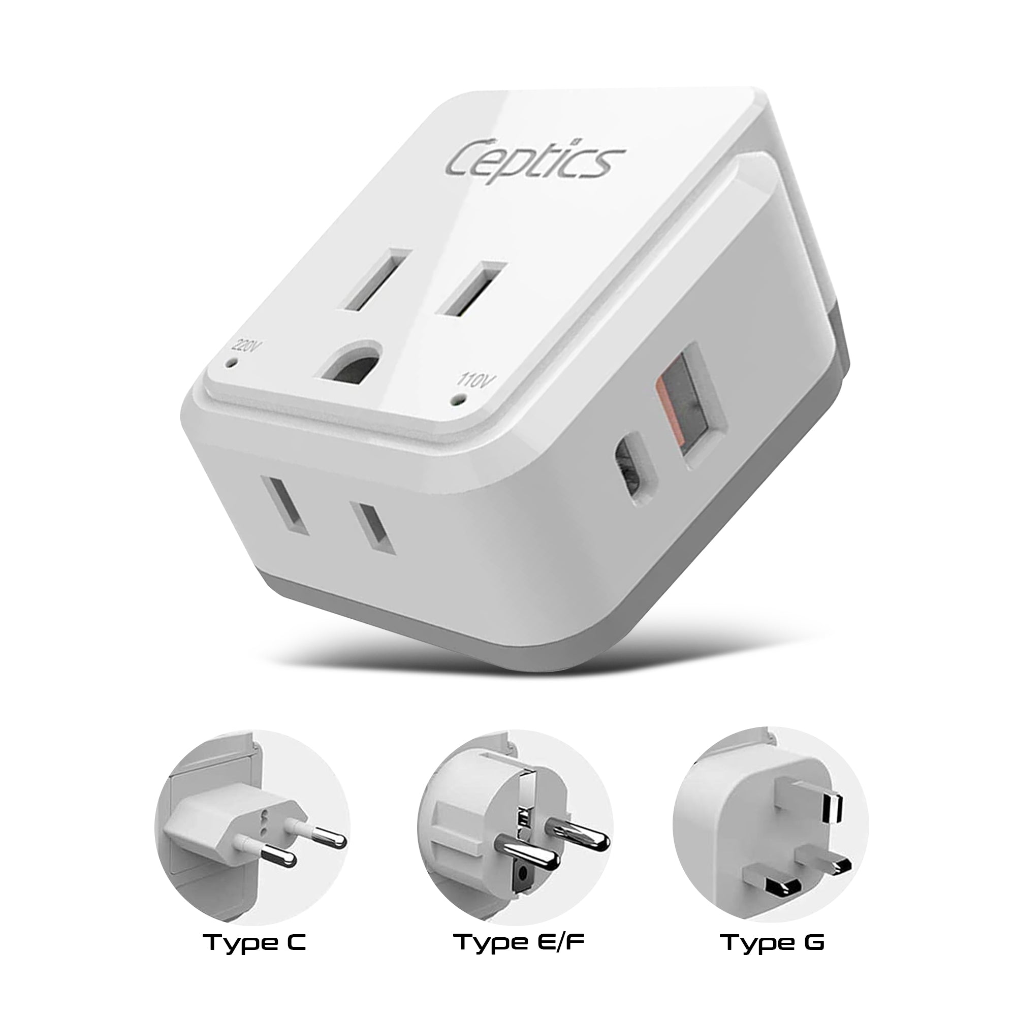 Universal AU UK US To EU Plug Adapter Converter USA Australian To Euro  European AC Travel Adapter Power Socket Electric Outlet - Price history &  Review