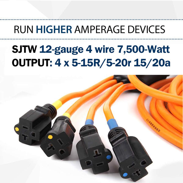 25 foot 30 amp generator cord