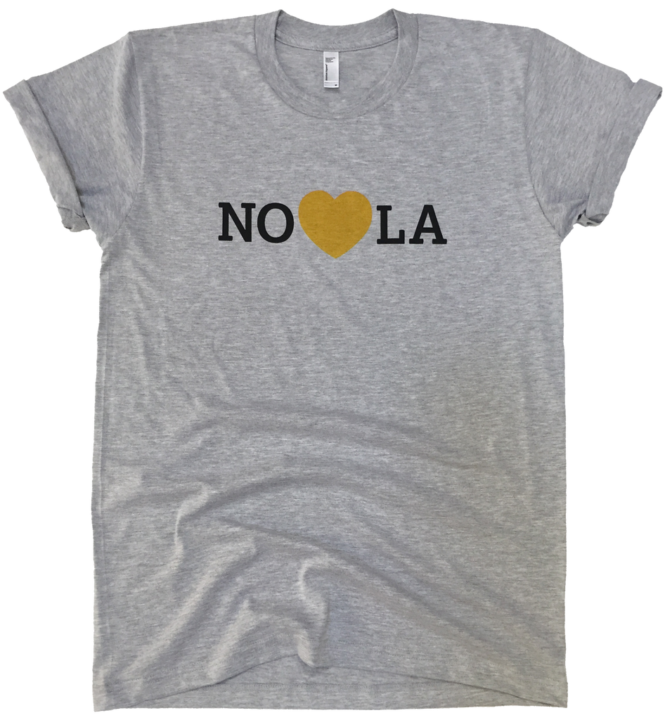 Heart in Nola Men's T shirt – Noladays