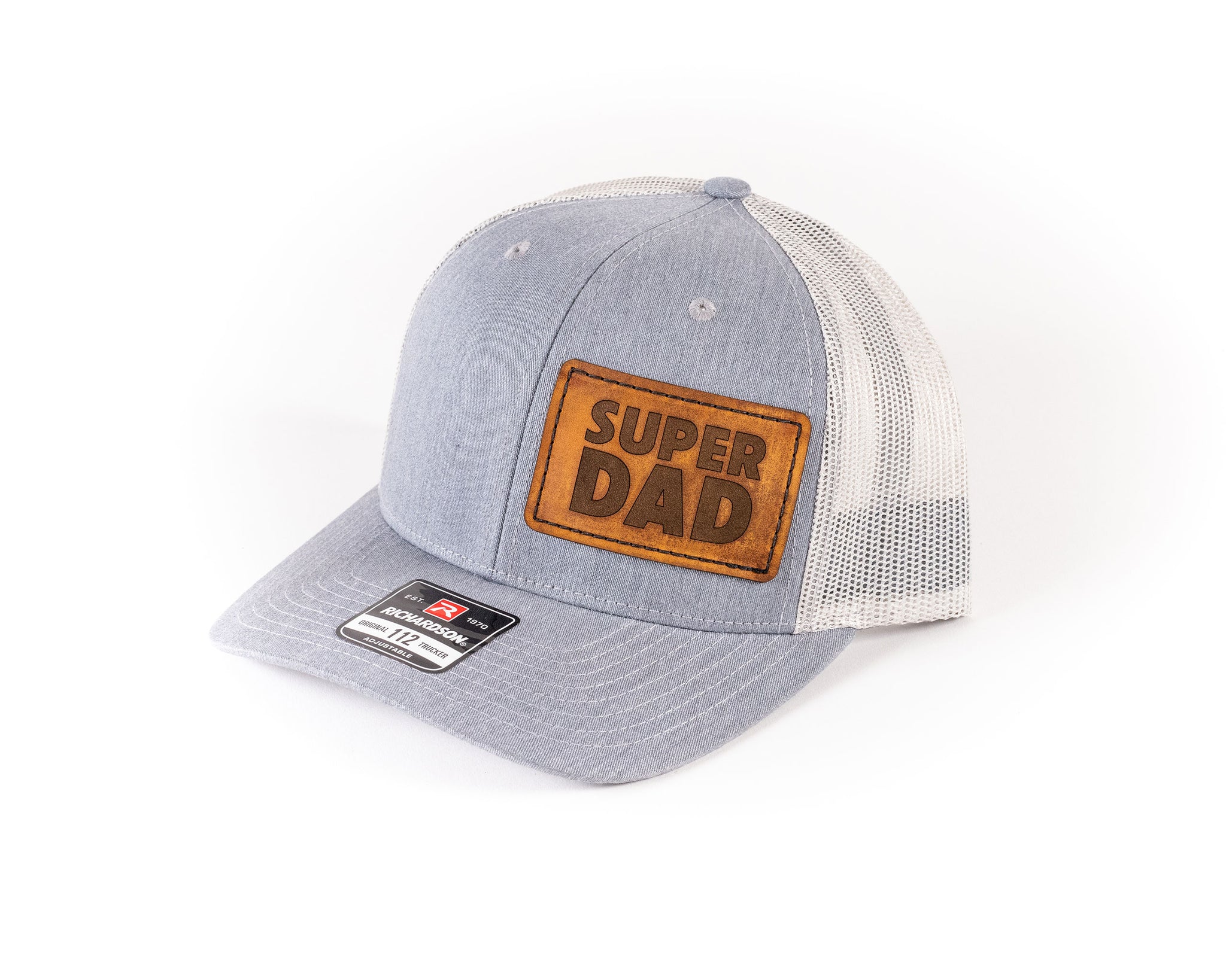 Superdad Hat with Leather Patch Richardson